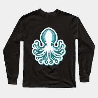 Squid Art Long Sleeve T-Shirt